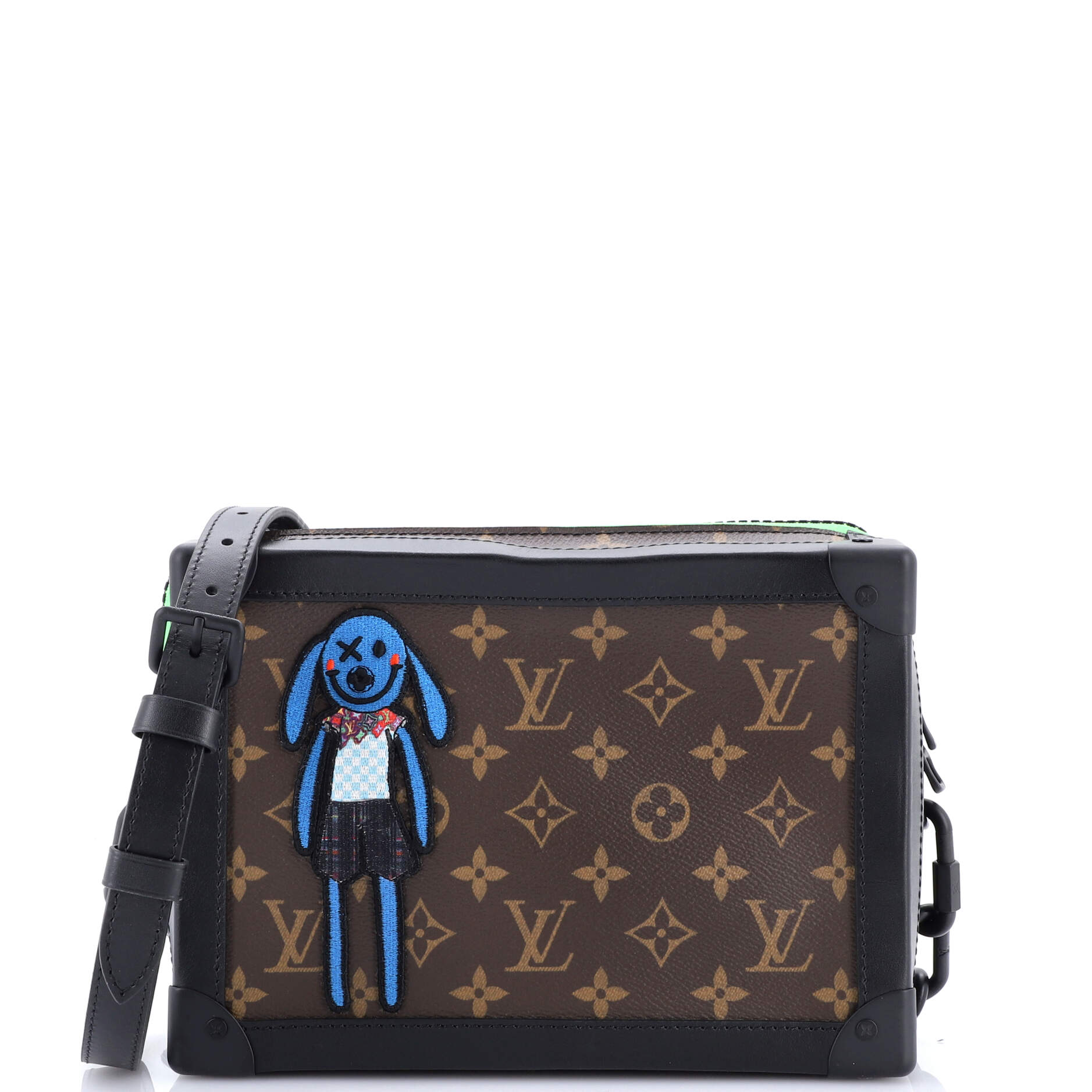 Soft Trunk Bag Monogram Canvas With Lv Friends Patch