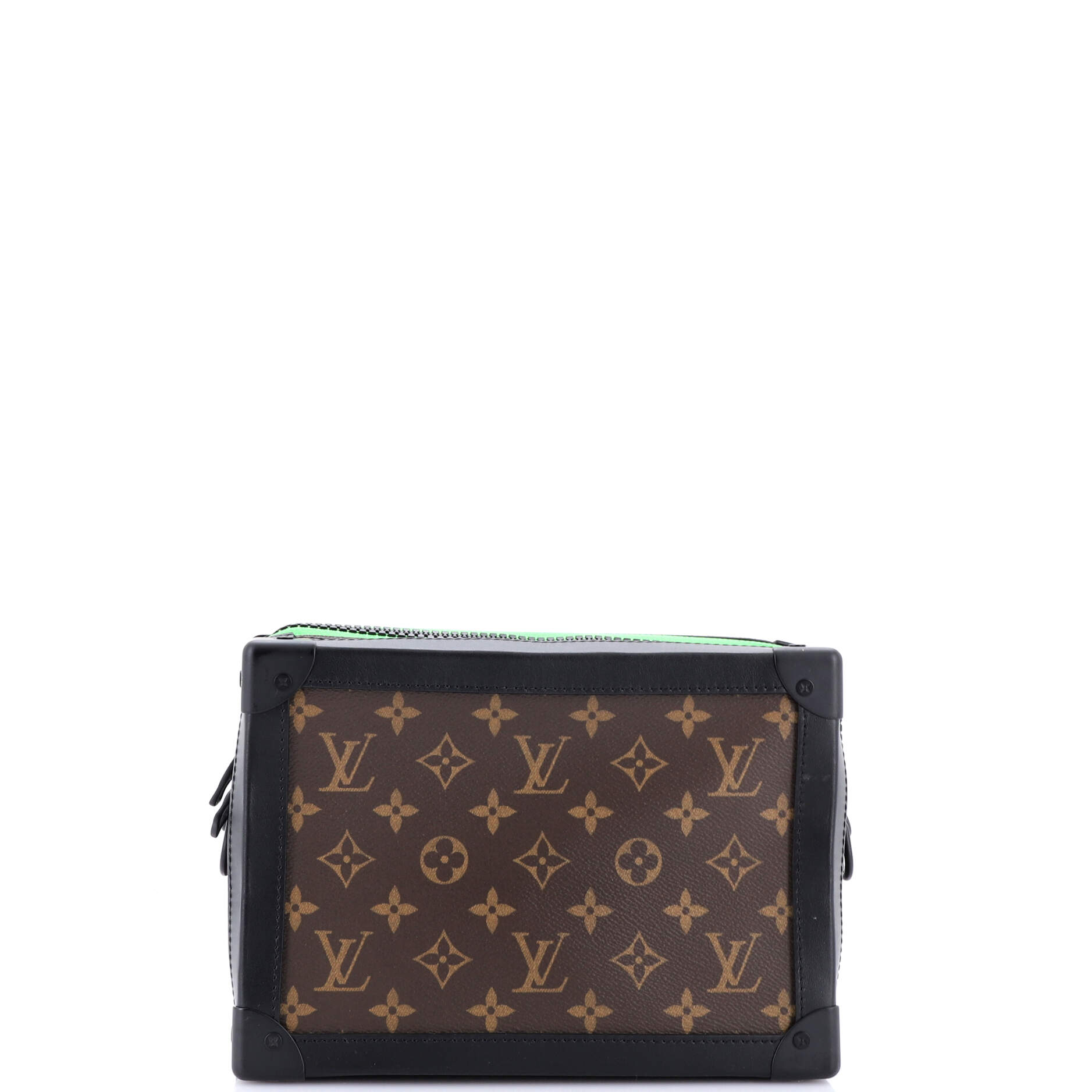 Soft Trunk Bag Monogram Canvas With Lv Friends Patch