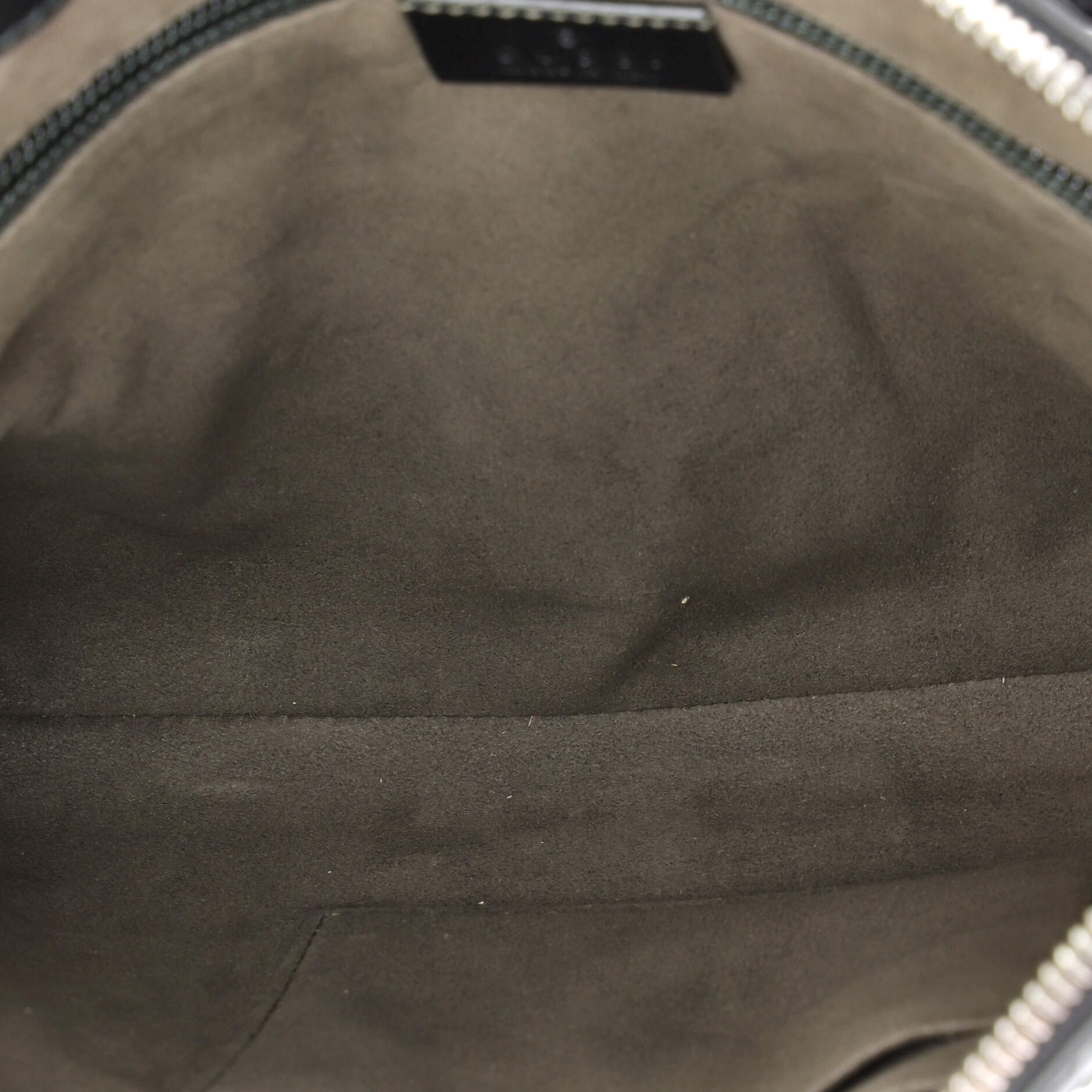 Signature Zip Messenger Bag Guccissima Leather Small