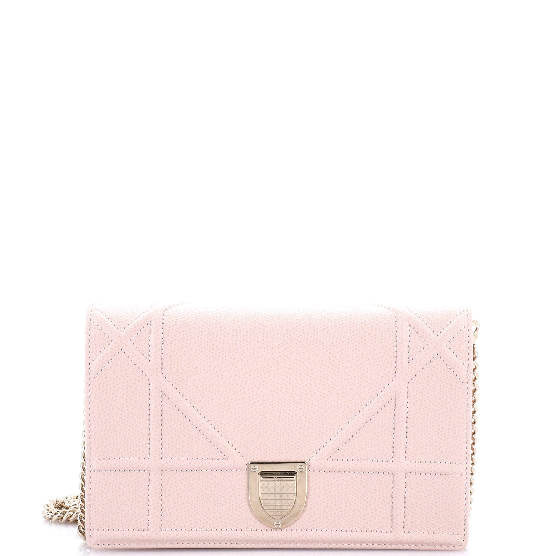 Diorama Wallet On Chain Leather
