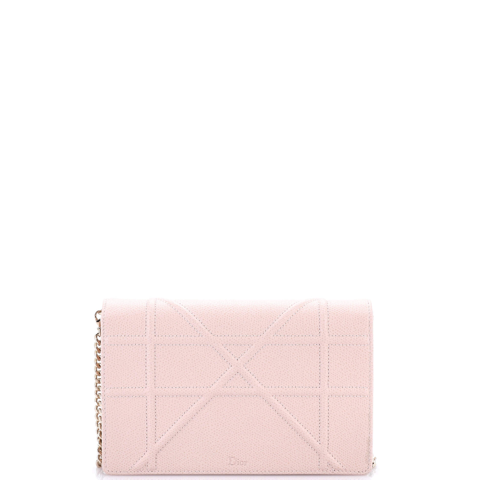 Diorama Wallet On Chain Leather