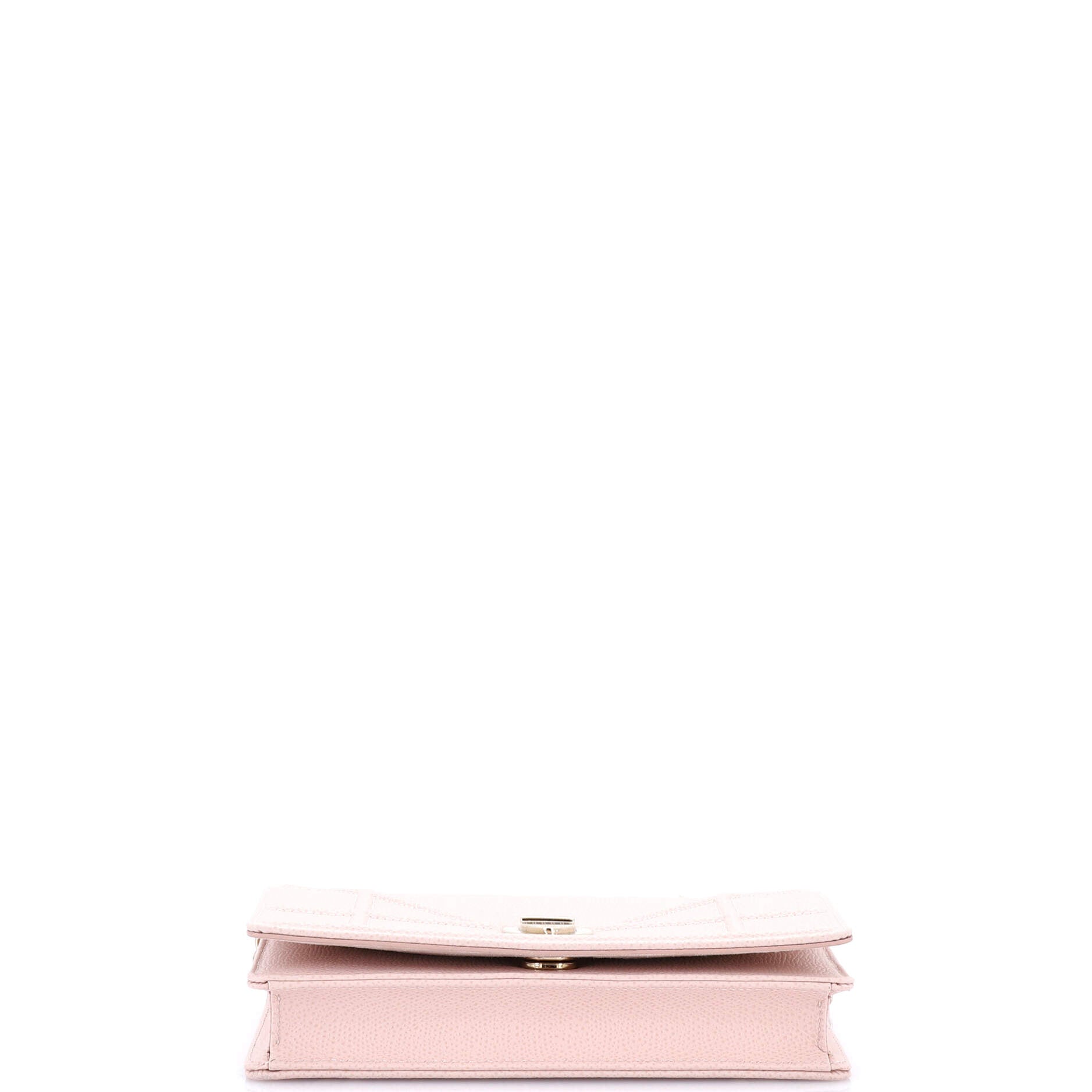 Diorama Wallet On Chain Leather