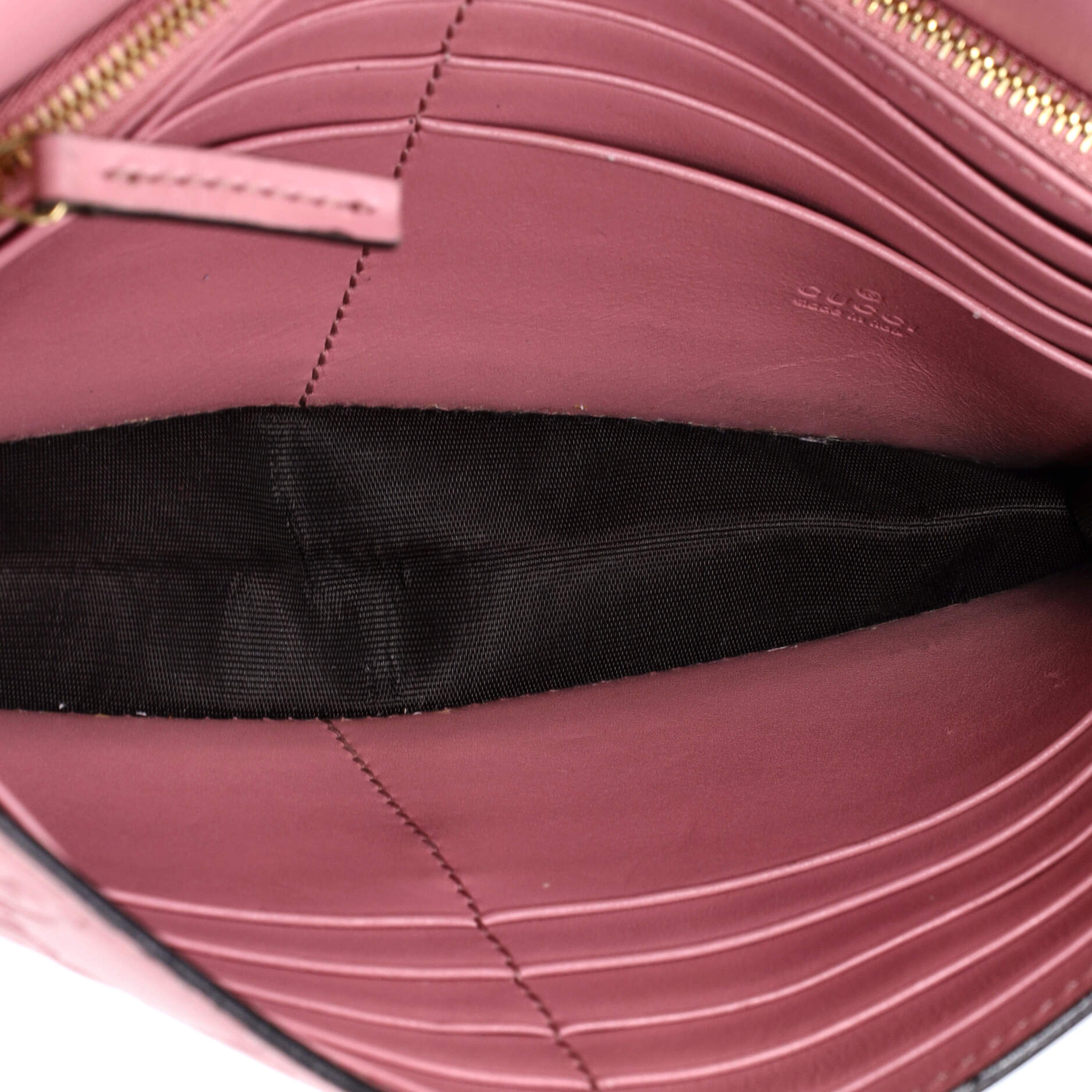 Icon Wallet On Chain Guccissima Leather