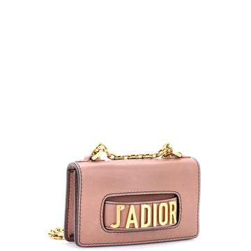 J'adior Flap Bag Leather Mini