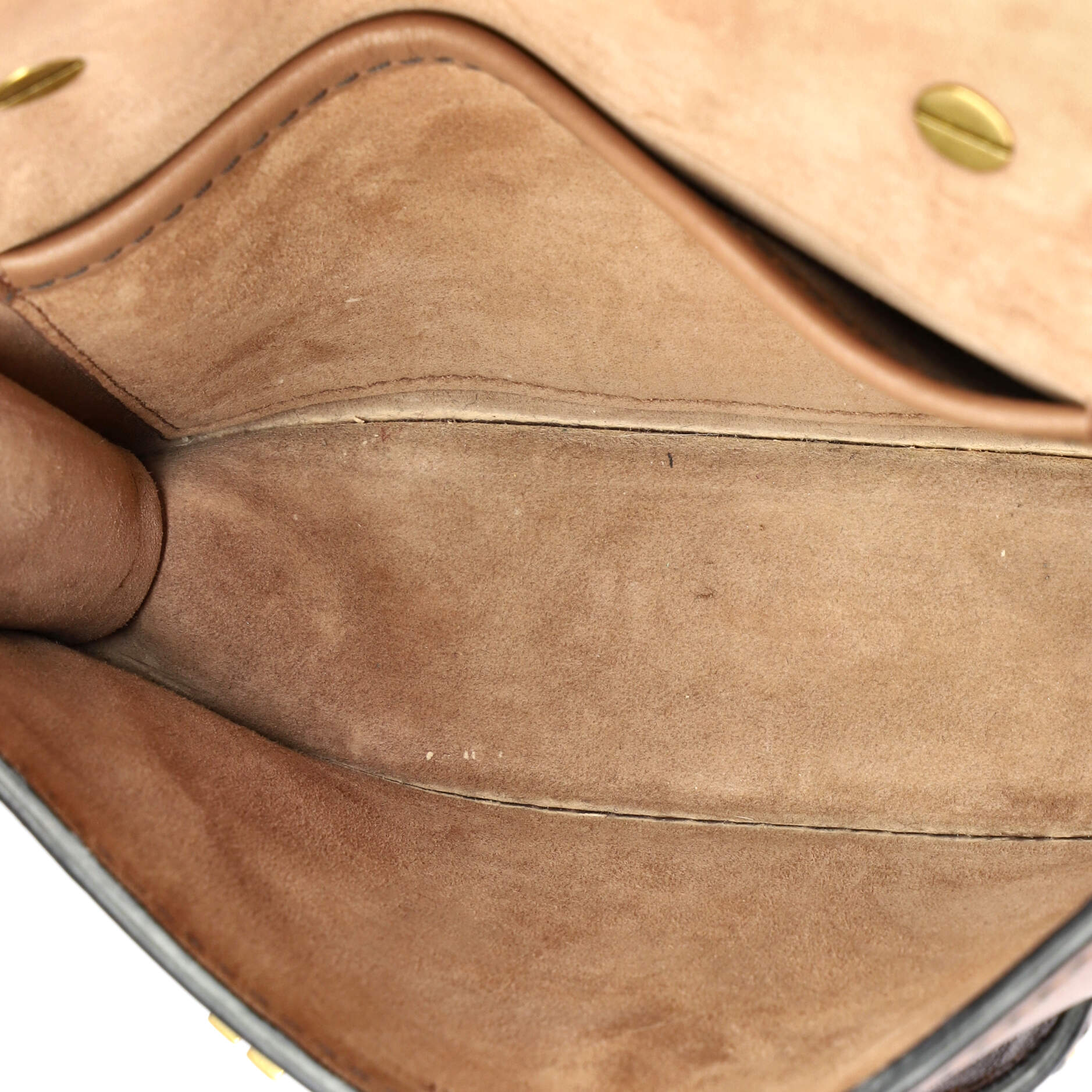 J'adior Flap Bag Leather Mini