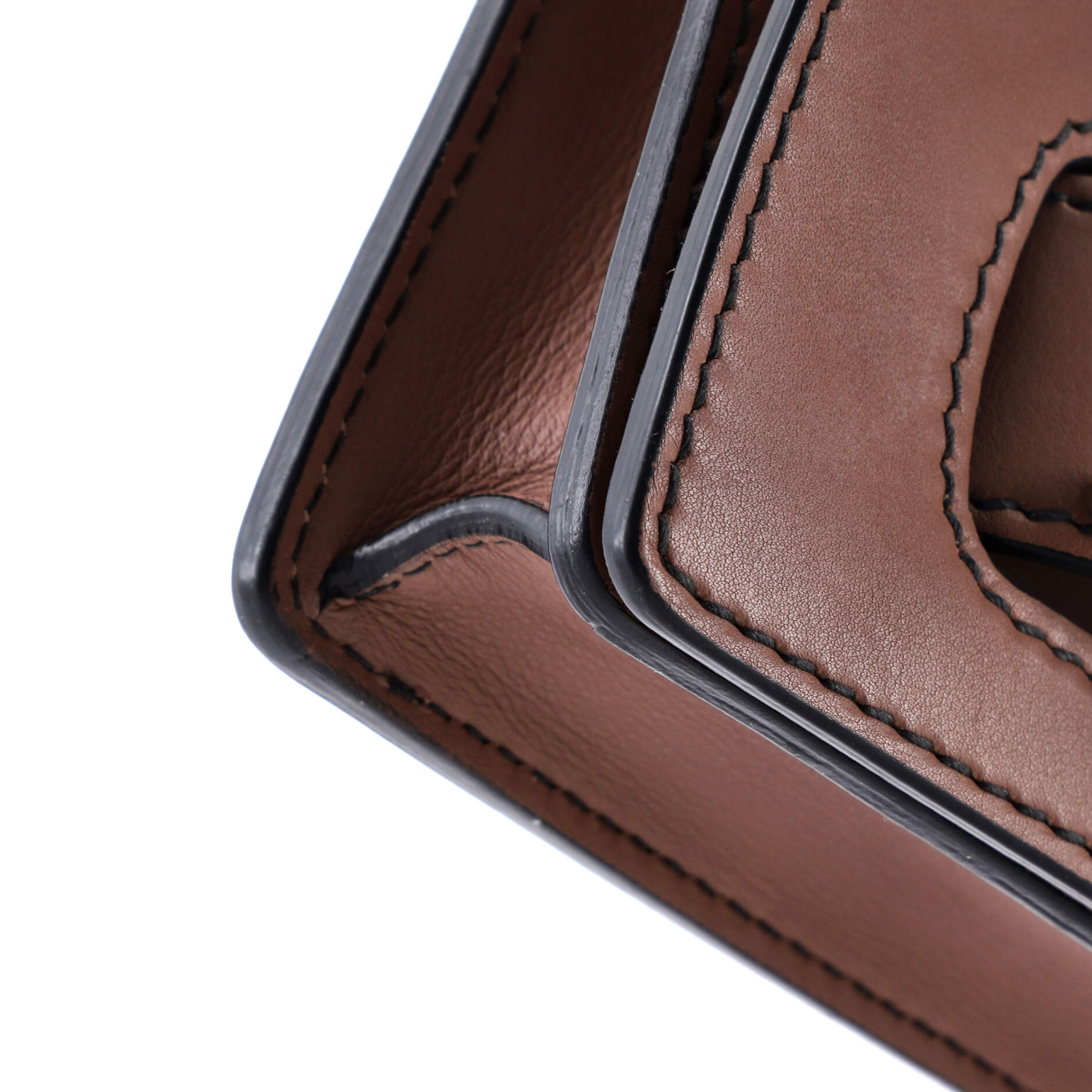 J'adior Flap Bag Leather Mini