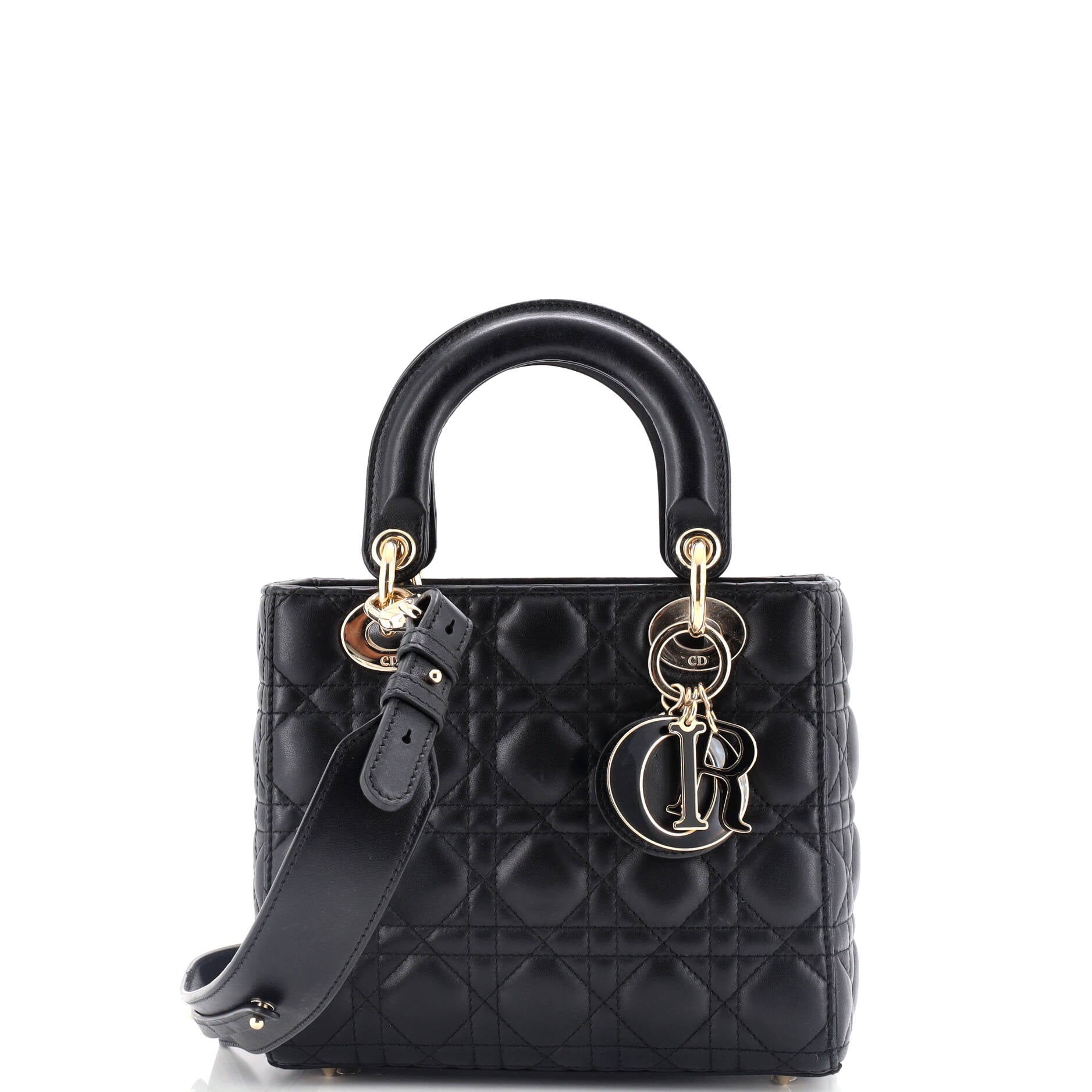 My Abcdior Lady Dior Bag Cannage Quilt Lambskin