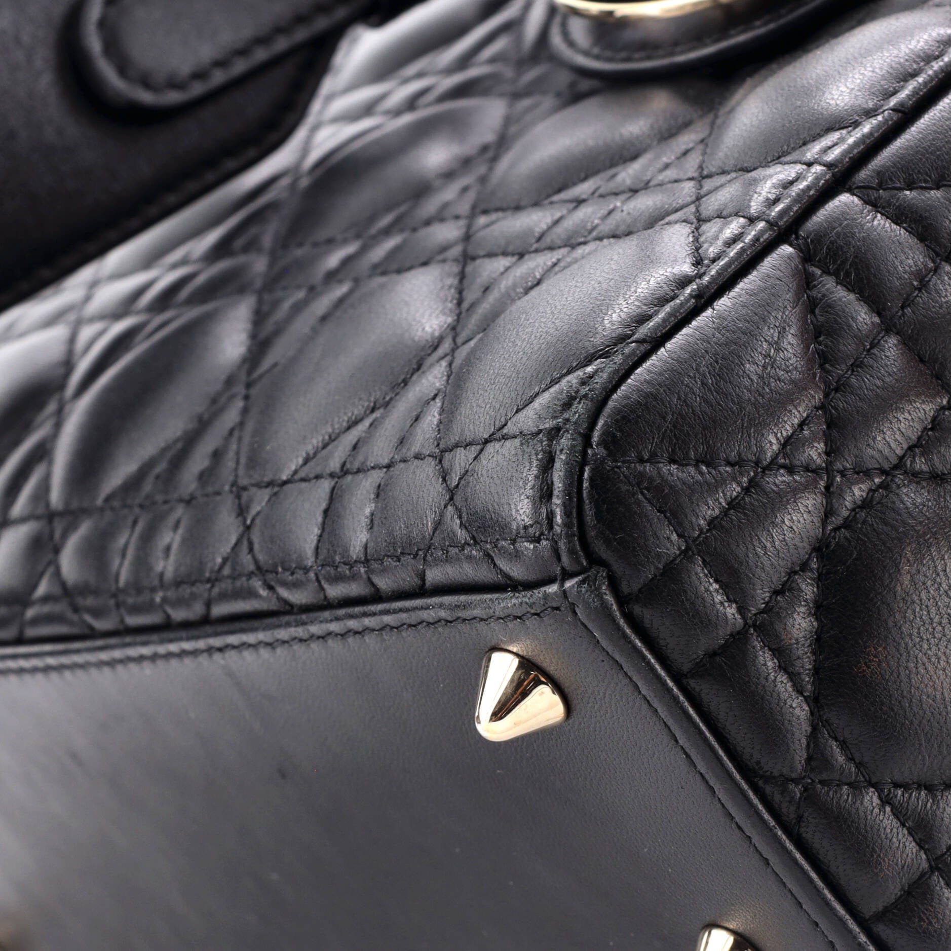 My Abcdior Lady Dior Bag Cannage Quilt Lambskin