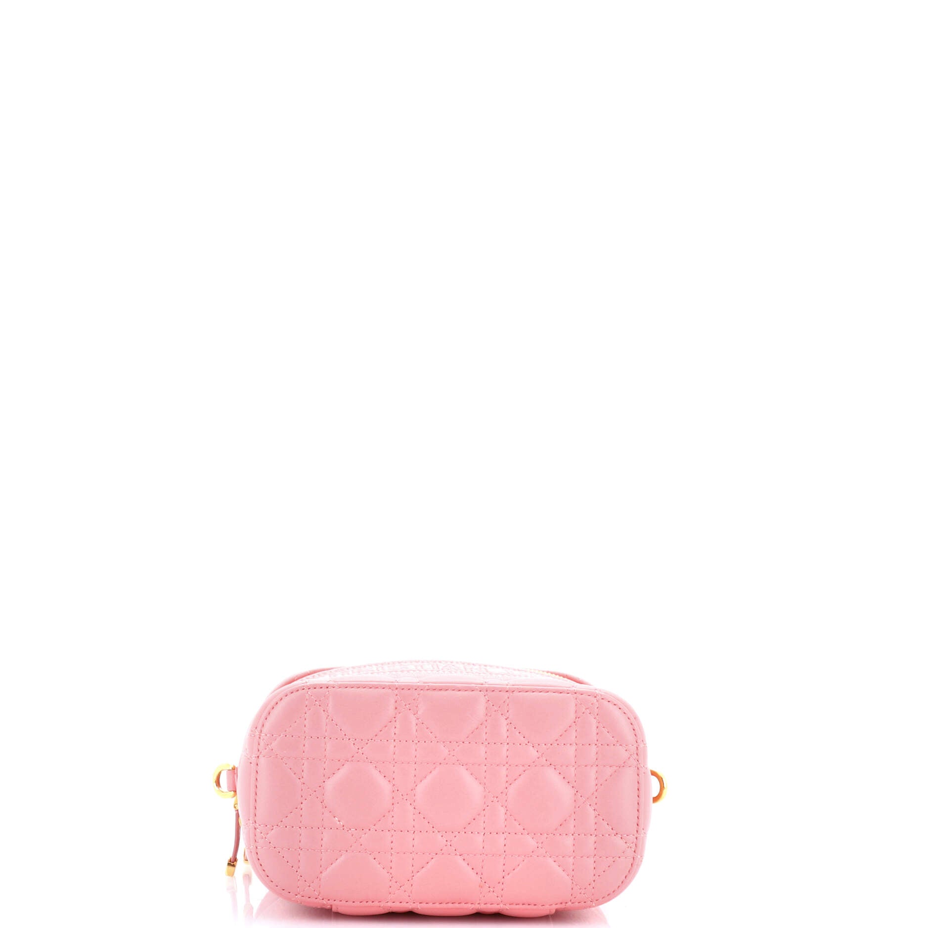 Diortravel Convertible Vanity Case Cannage Quilt Lambskin Small