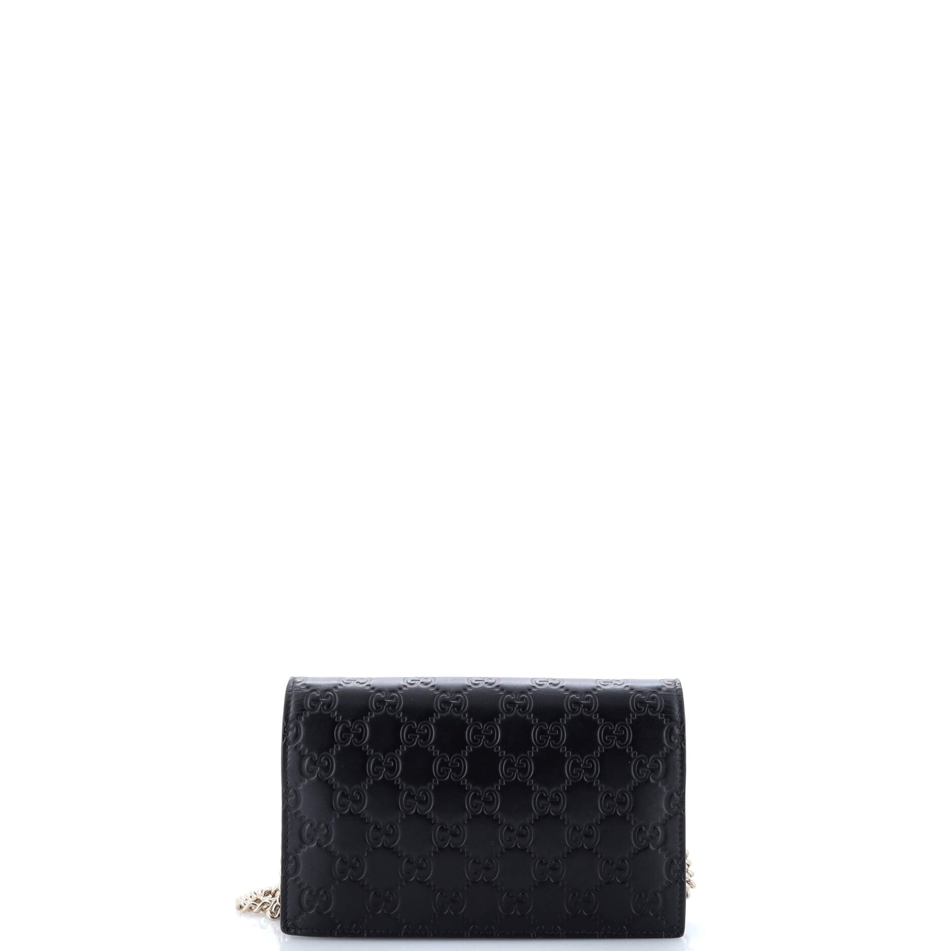 Signature Wallet On Chain Guccissima Leather
