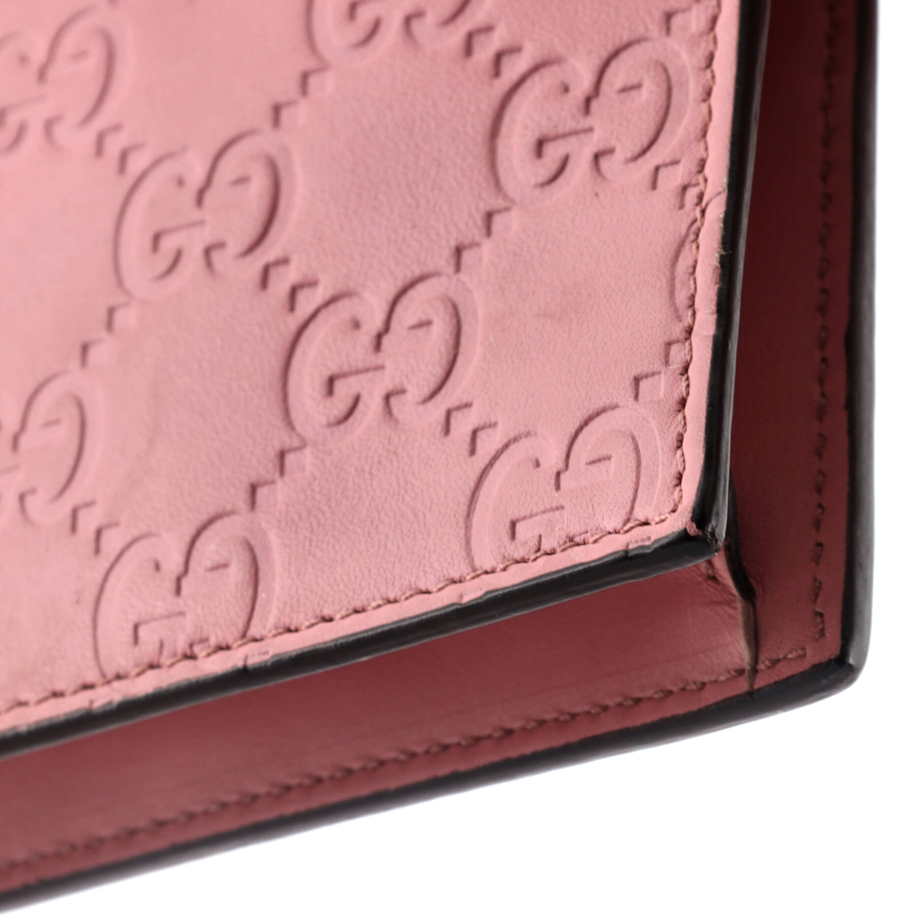 Icon Wallet On Chain Guccissima Leather