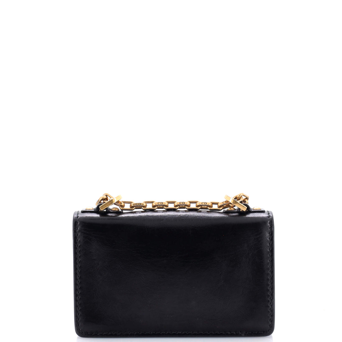 J'adior Flap Bag Leather Mini