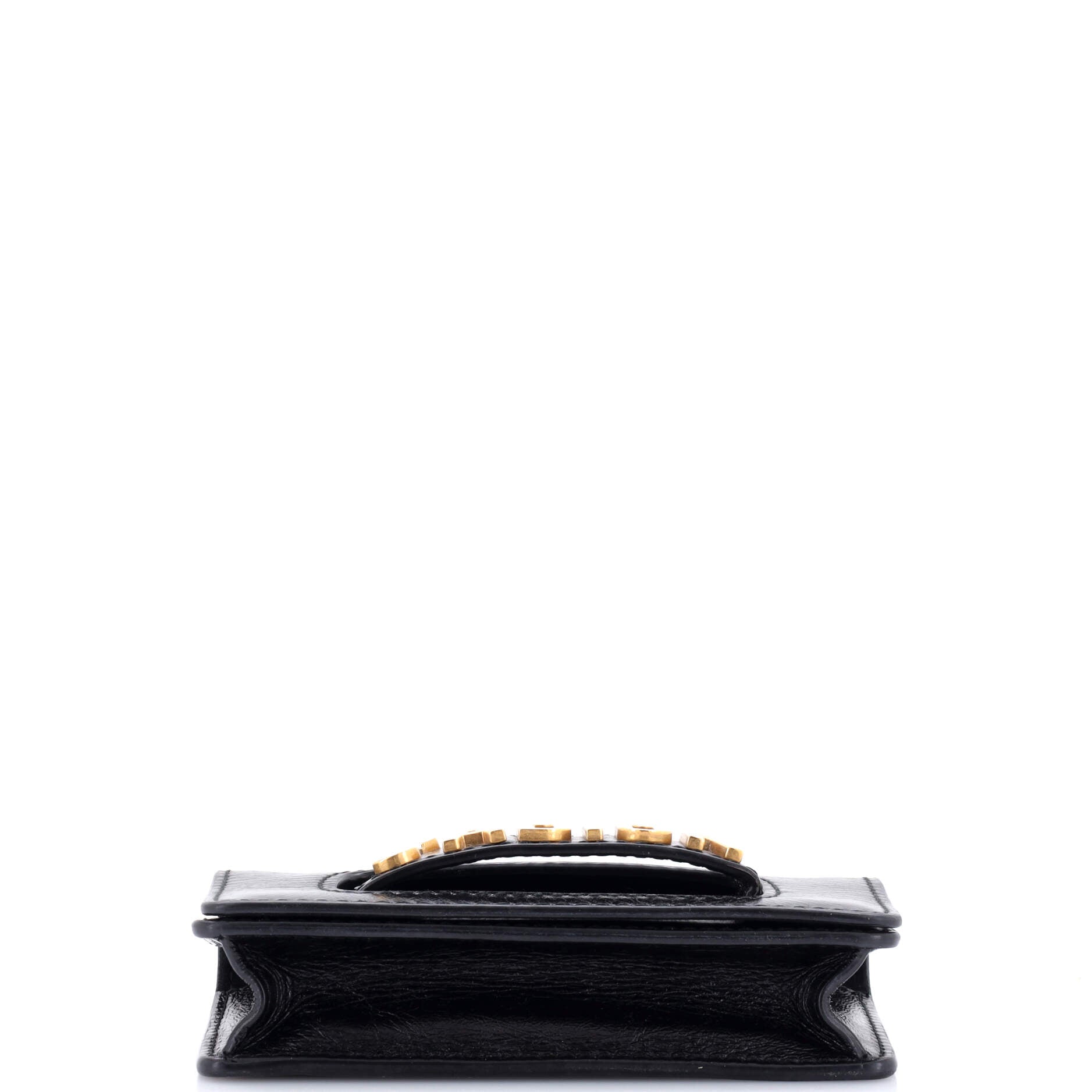 J'adior Flap Bag Leather Mini