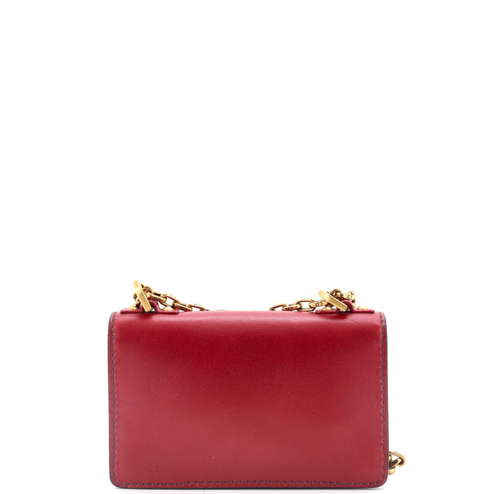 J'adior Flap Bag Leather Mini