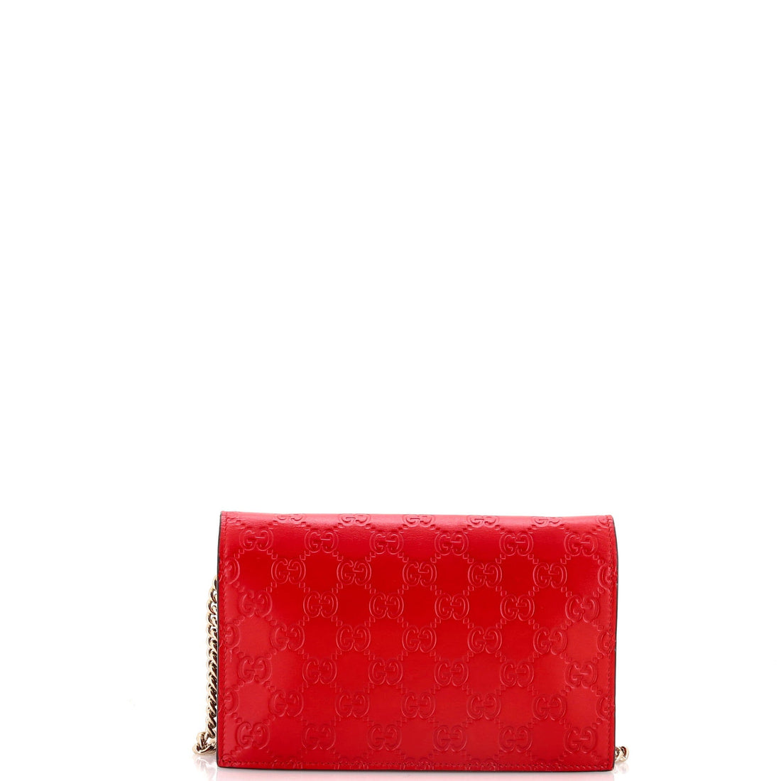 Signature Wallet On Chain Guccissima Leather
