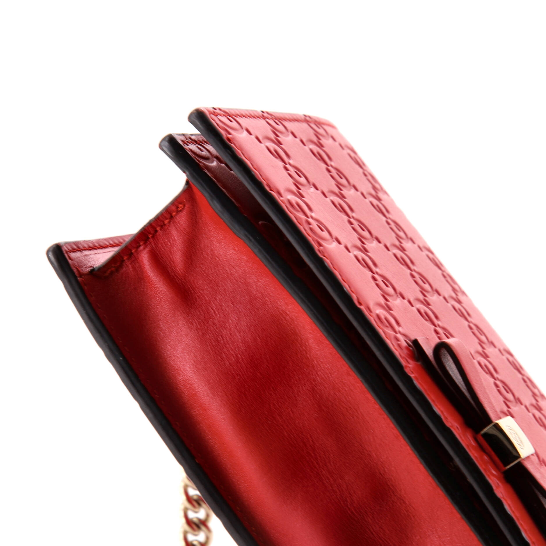 Signature Wallet On Chain Guccissima Leather