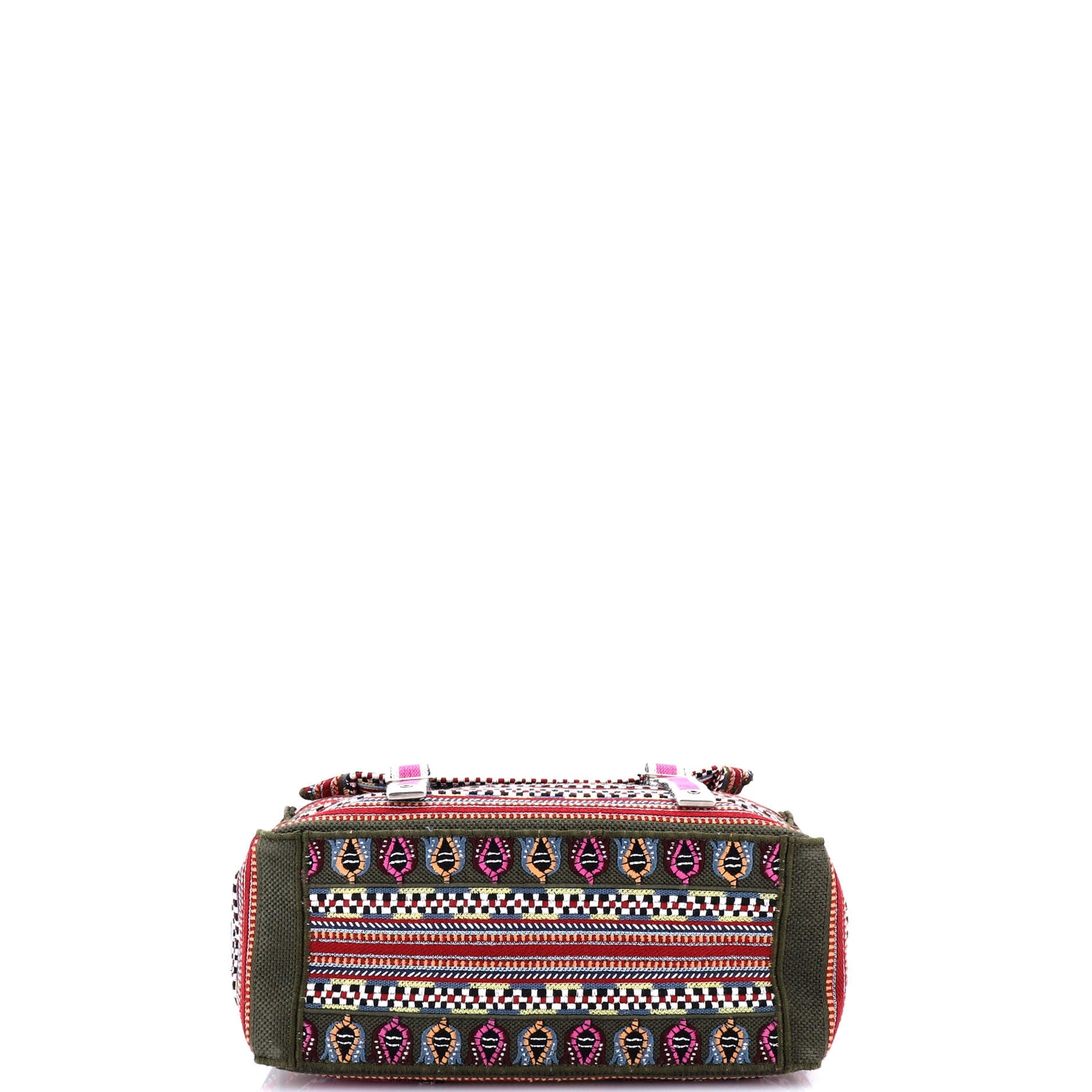 Diorcamp Messenger Bag Embroidered Canvas