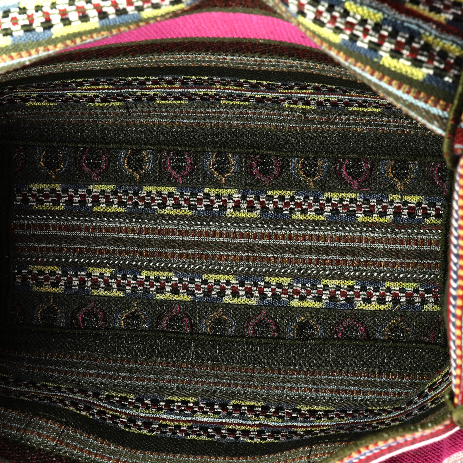 Diorcamp Messenger Bag Embroidered Canvas