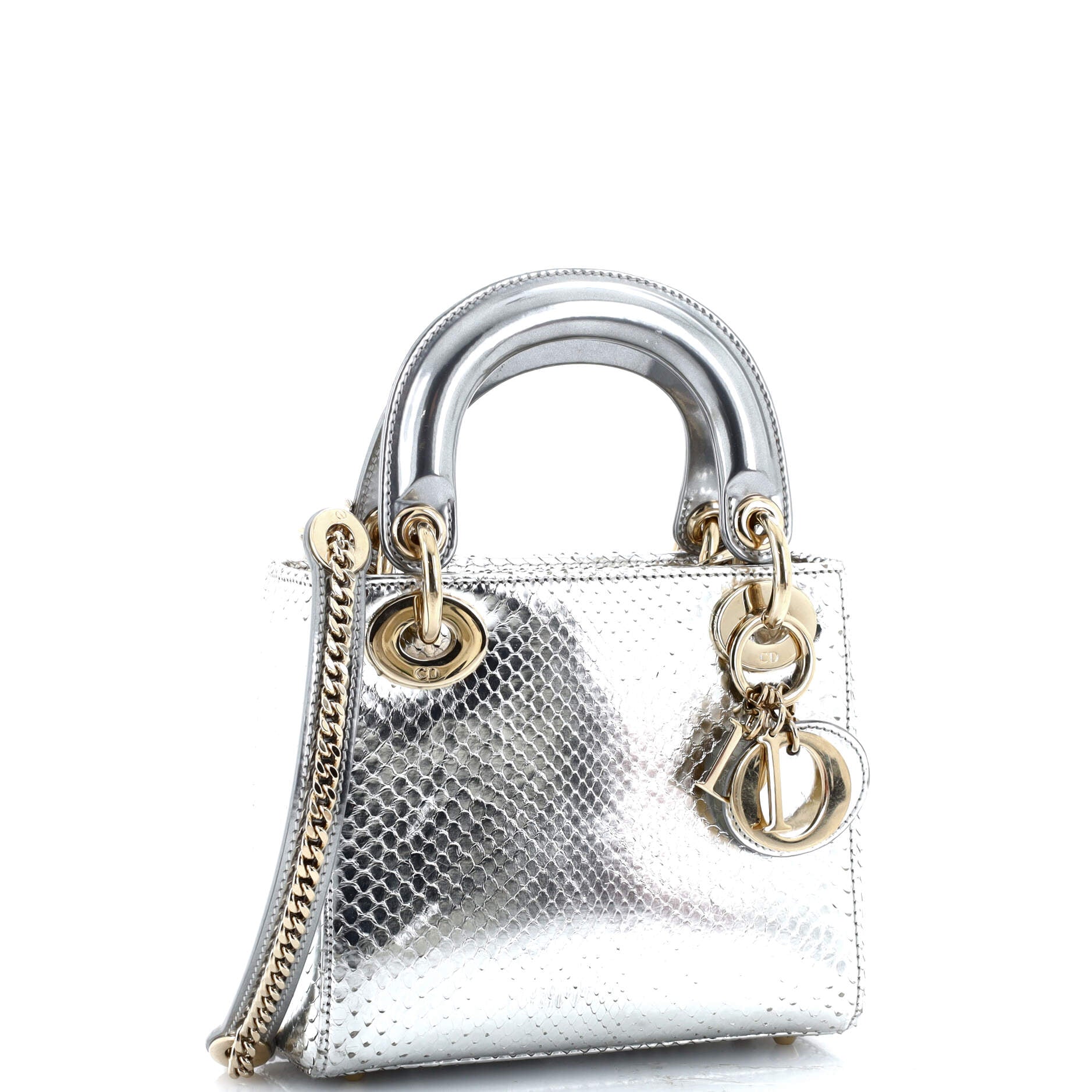 Lady Dior Chain Bag Python Mini