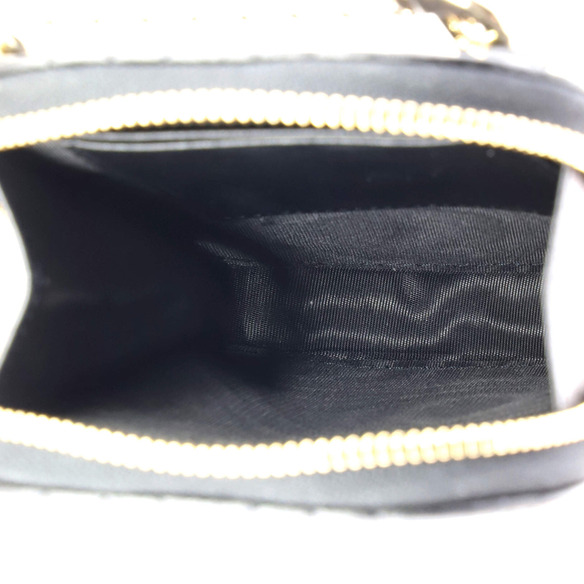 Lady Dior Phone Holder On Chain Cannage Quilt Lambskin
