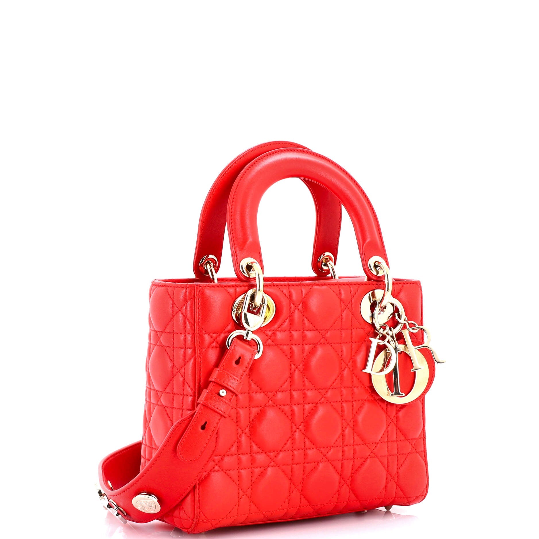 My Abcdior Lady Dior Bag Cannage Quilt Lambskin