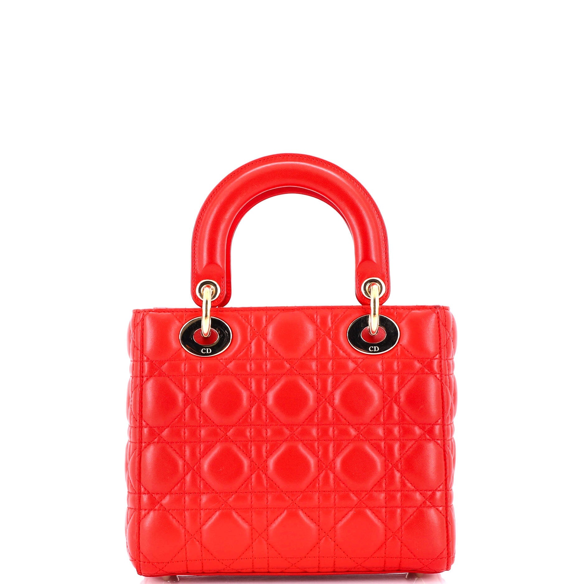 My Abcdior Lady Dior Bag Cannage Quilt Lambskin
