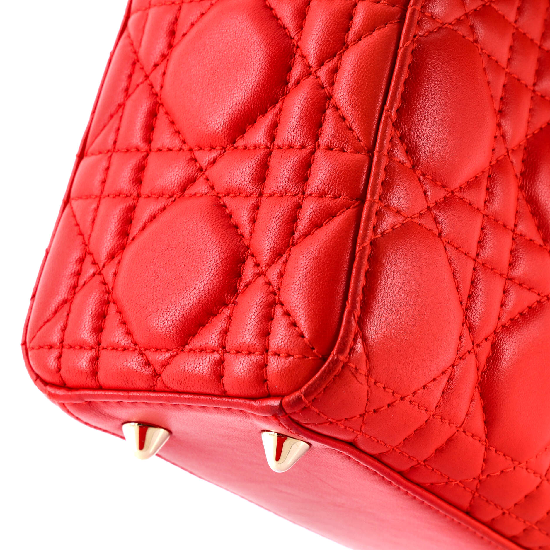 My Abcdior Lady Dior Bag Cannage Quilt Lambskin