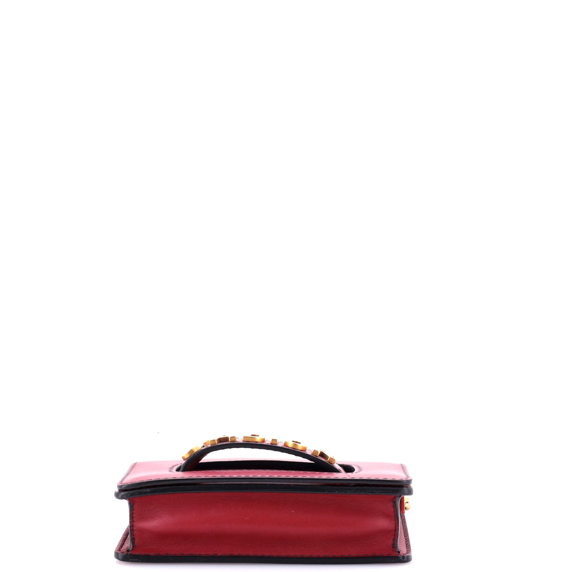 J'adior Flap Bag Leather Mini
