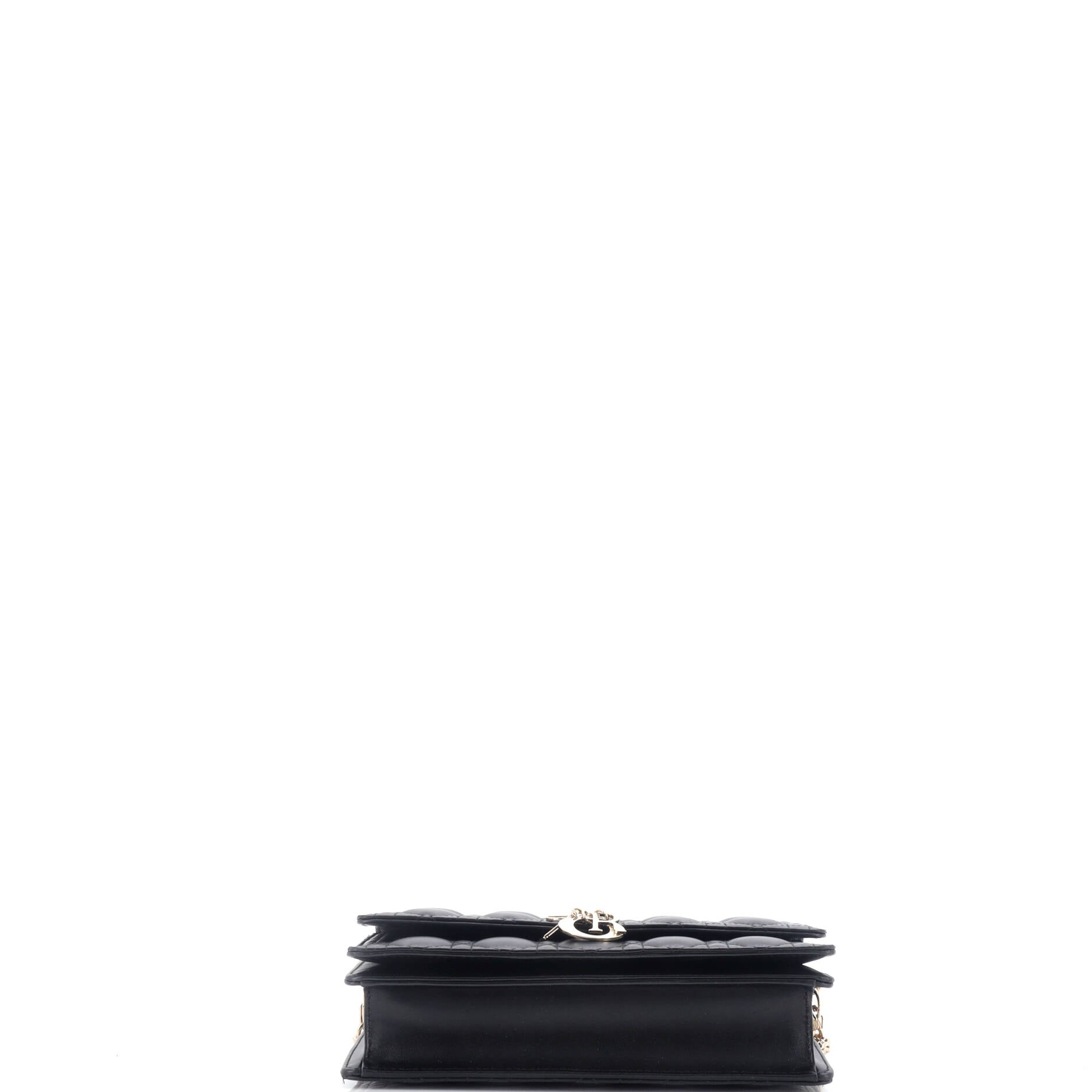 My Dior Top Handle Flap Bag Cannage Quilt Lambskin Small