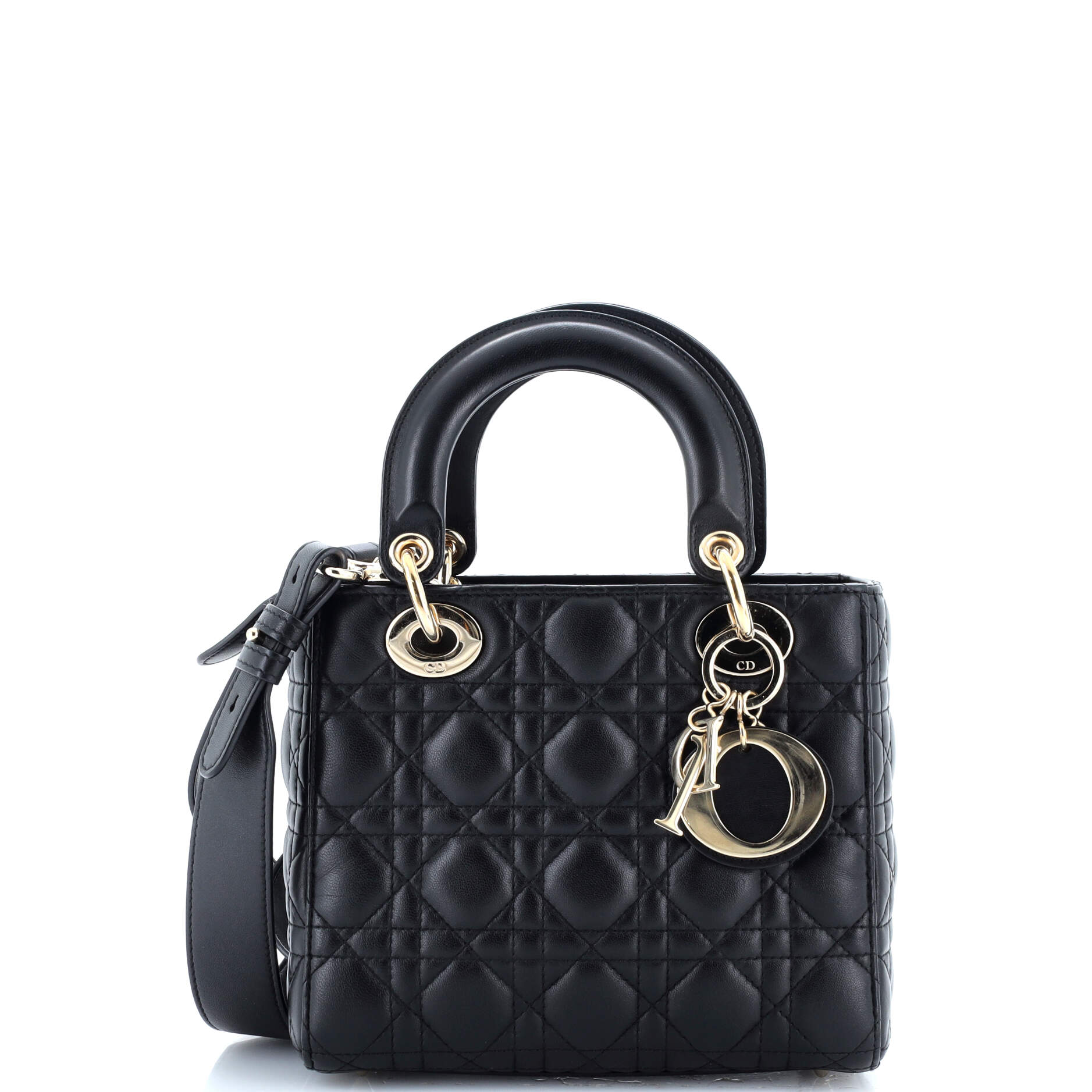 My Abcdior Lady Dior Bag Cannage Quilt Lambskin
