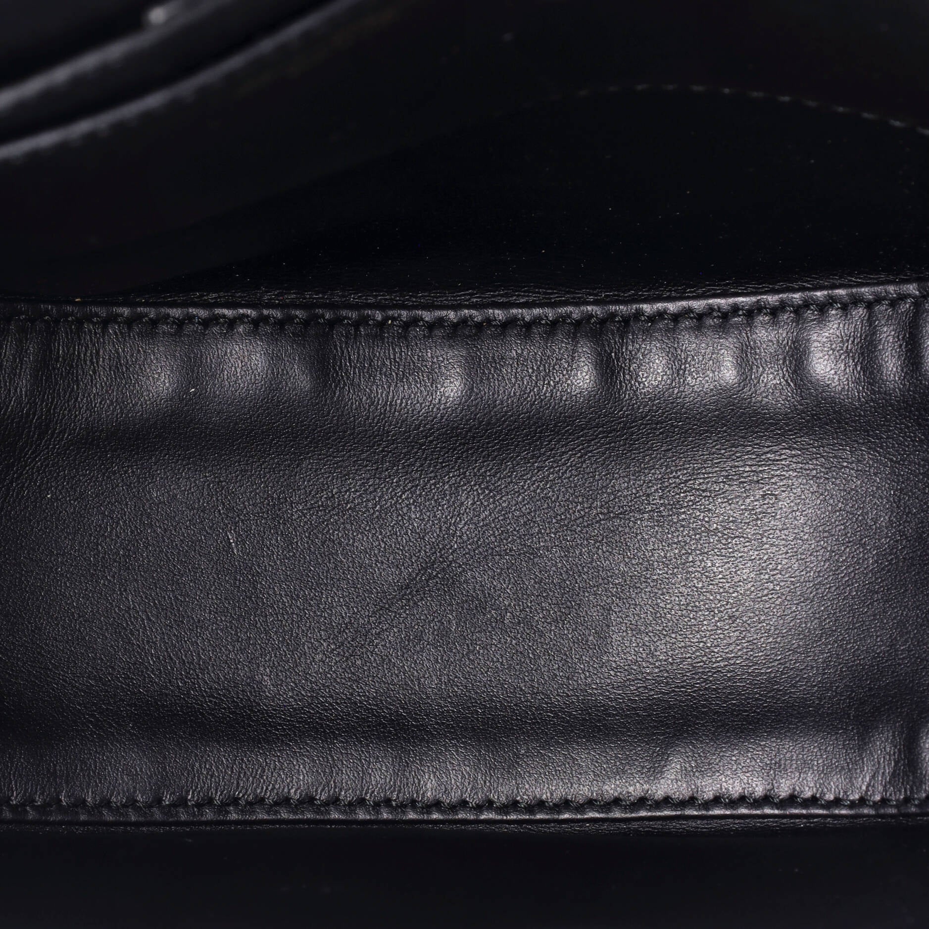 Gancini Saddle Flap Bag Leather Small