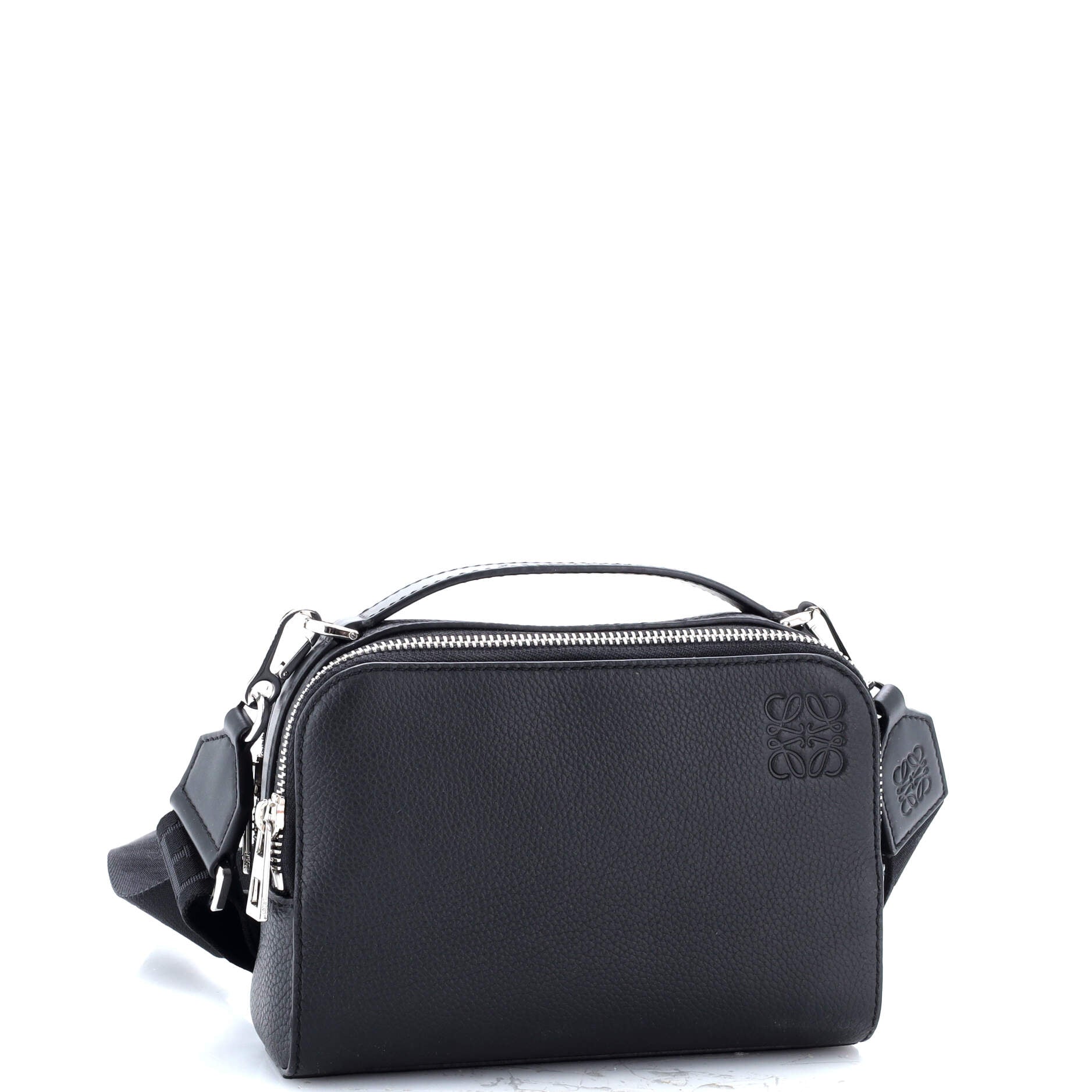 Camera Crossbody Bag Leather Mini