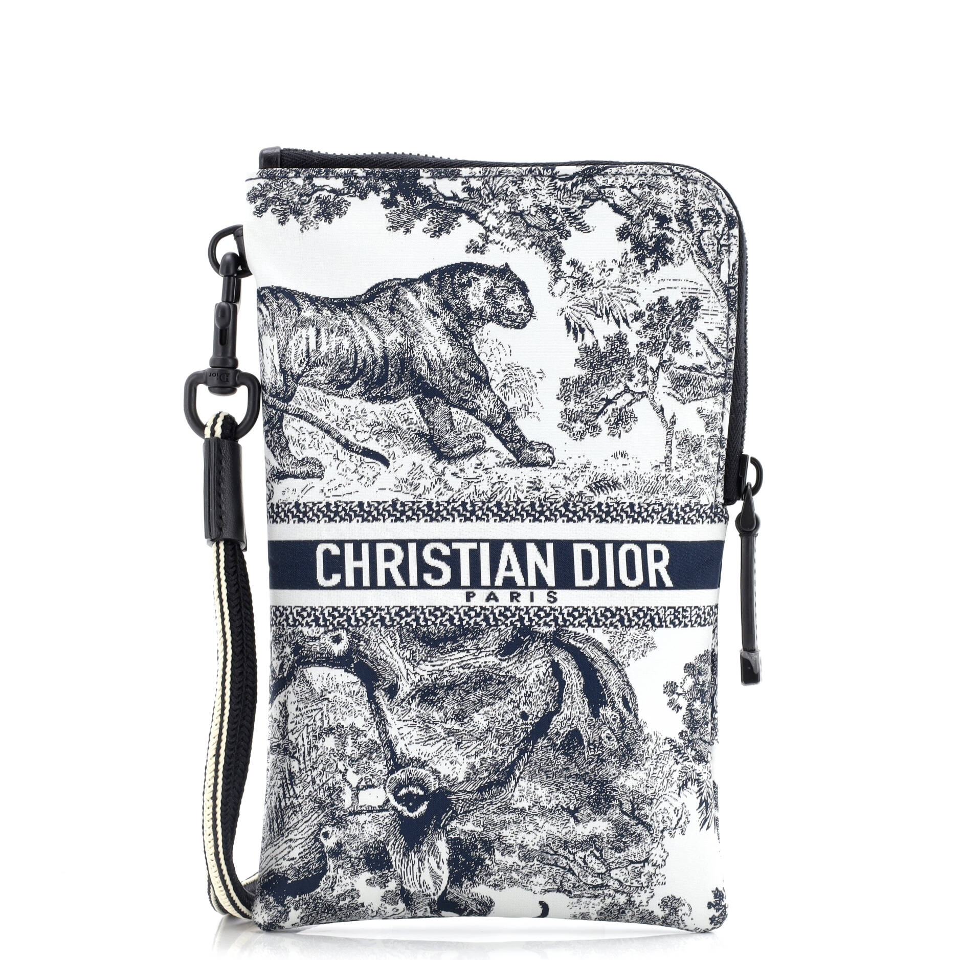 Diortravel Multifunctional Pouch Printed Technical Fabric