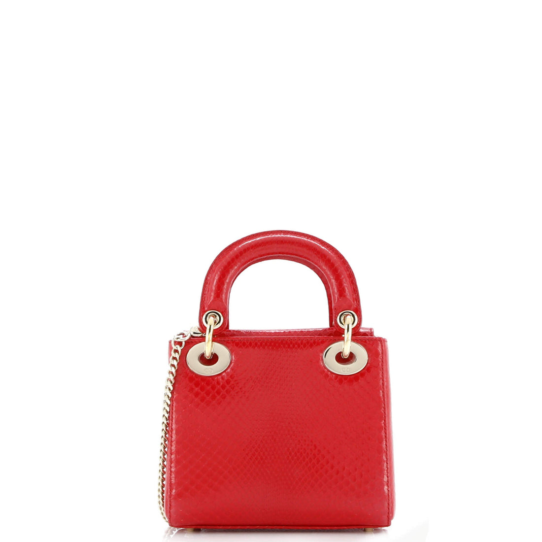 Lady Dior Chain Bag Python Mini