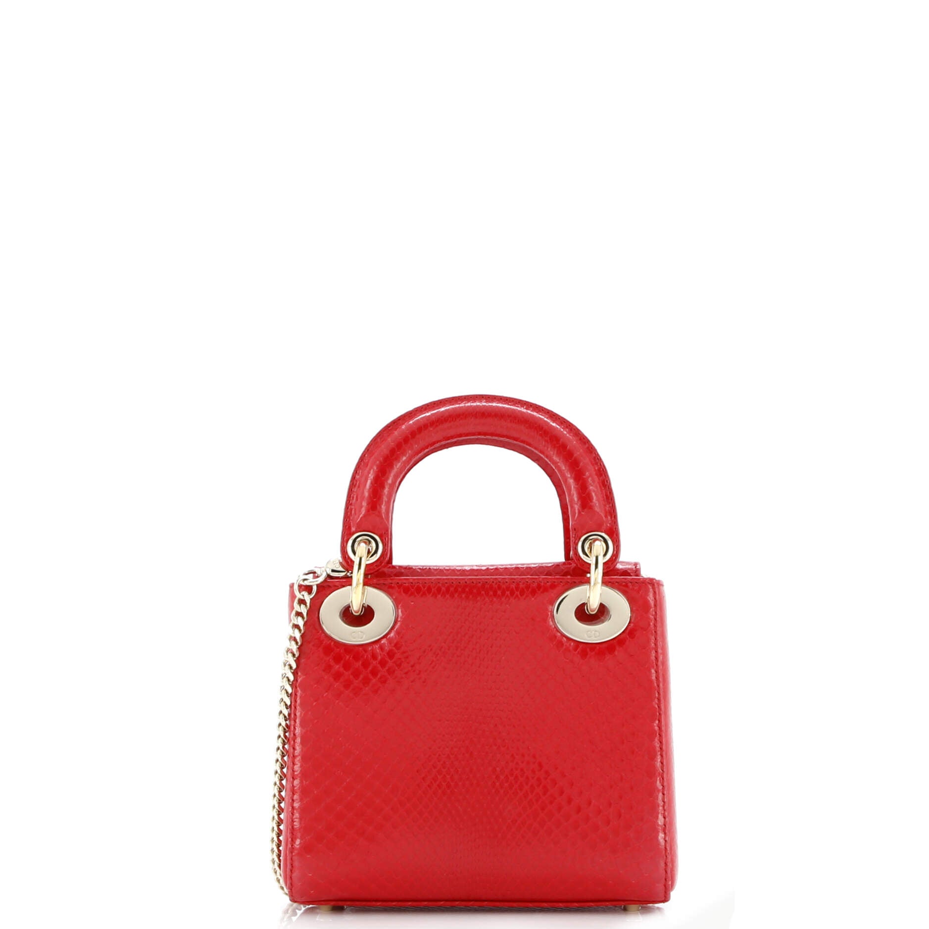Lady Dior Chain Bag Python Mini