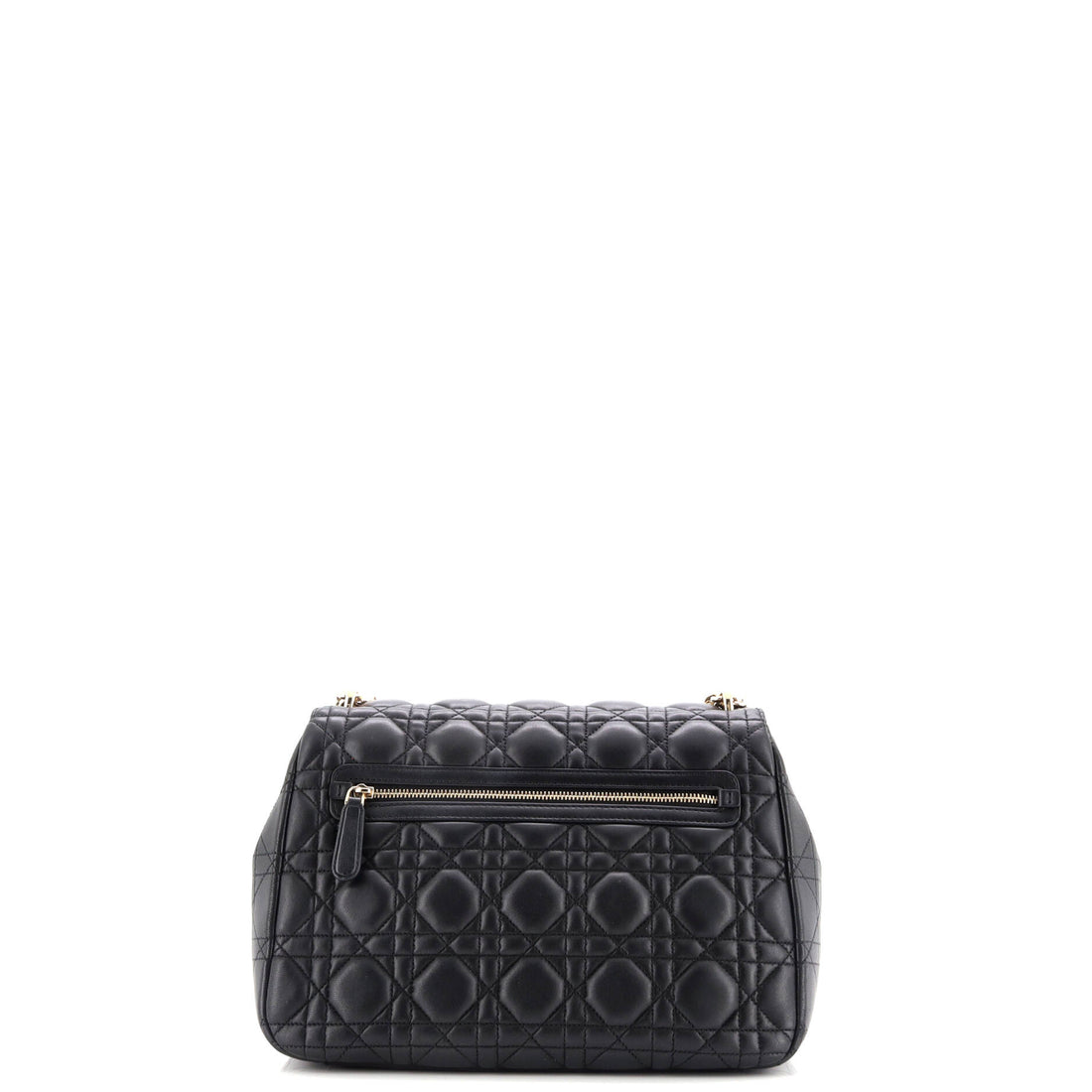 Long Chain Miss Dior Bag Cannage Quilt Lambskin Medium