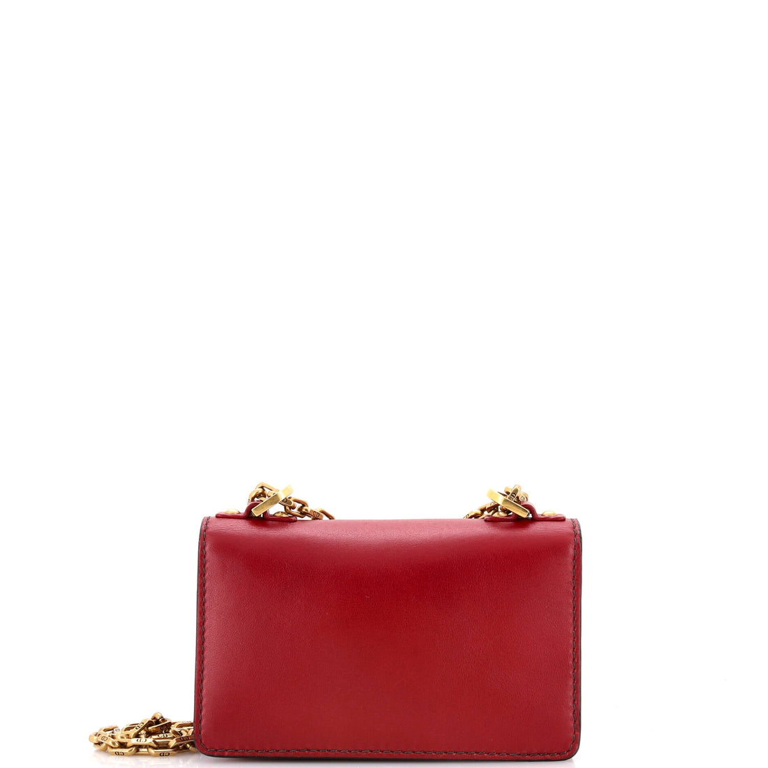 J'adior Flap Bag Leather Mini