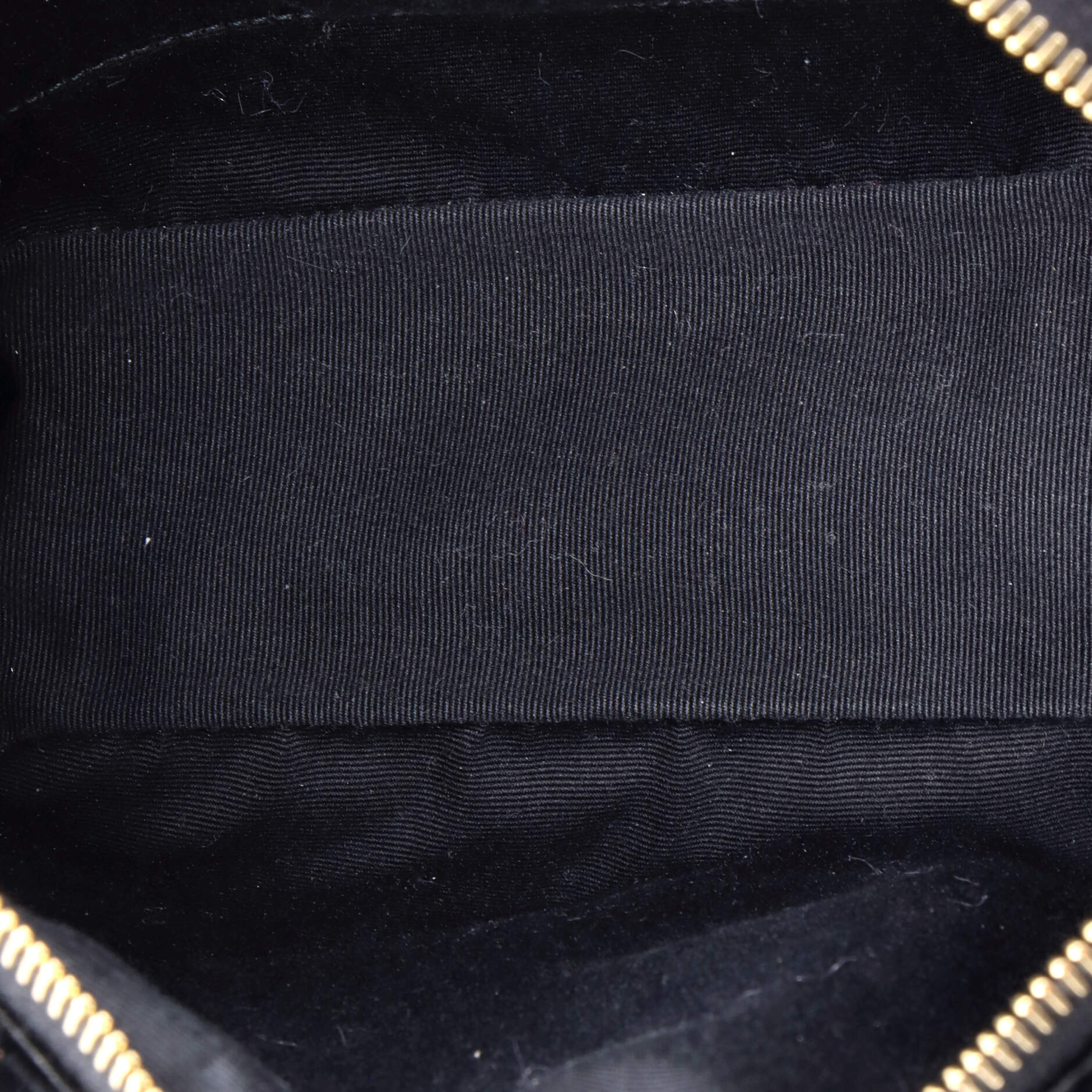 Lou Camera Bag Matelasse Chevron Velvet Small