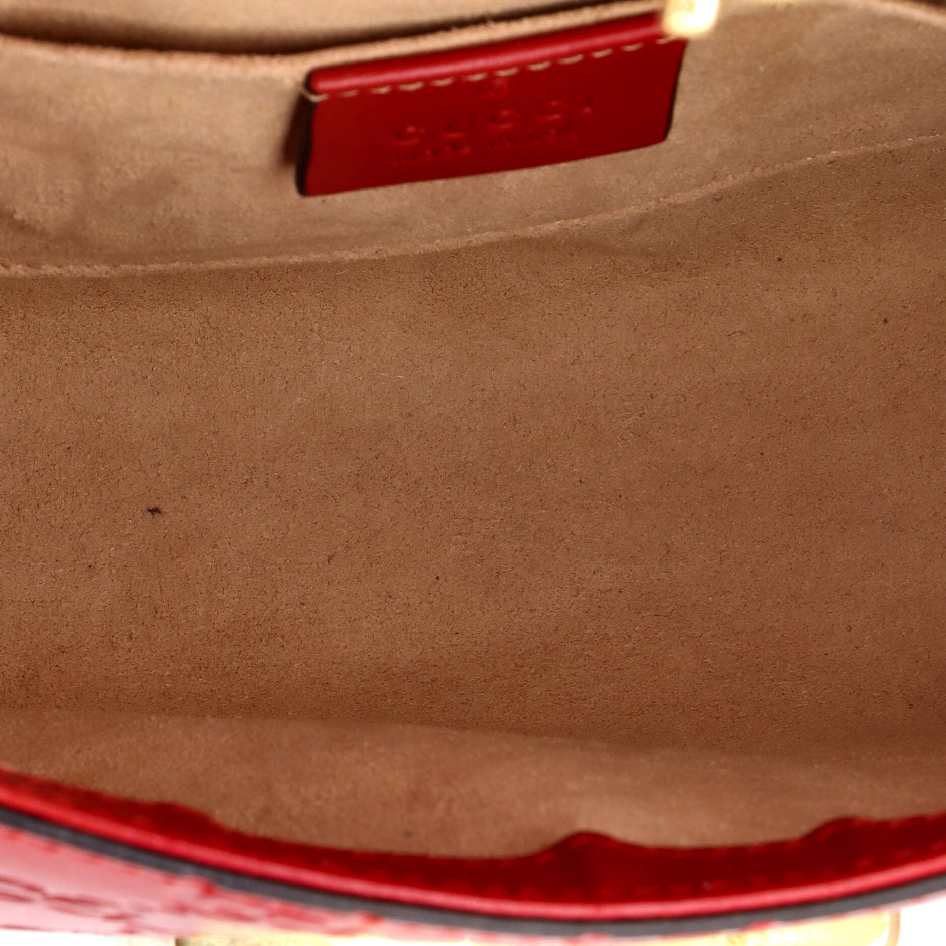 Padlock Shoulder Bag Guccissima Leather Small