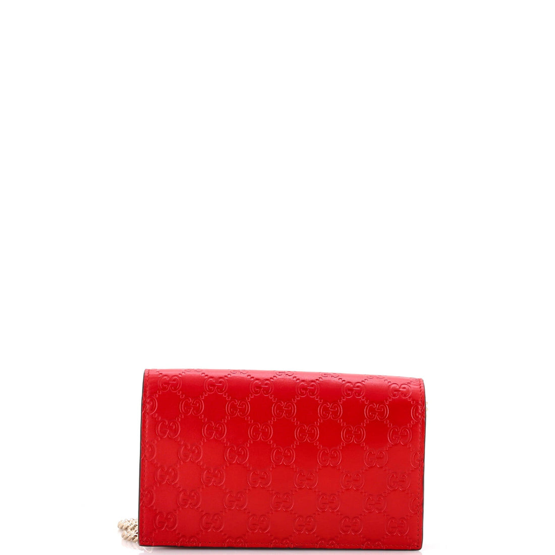 Signature Wallet On Chain Guccissima Leather