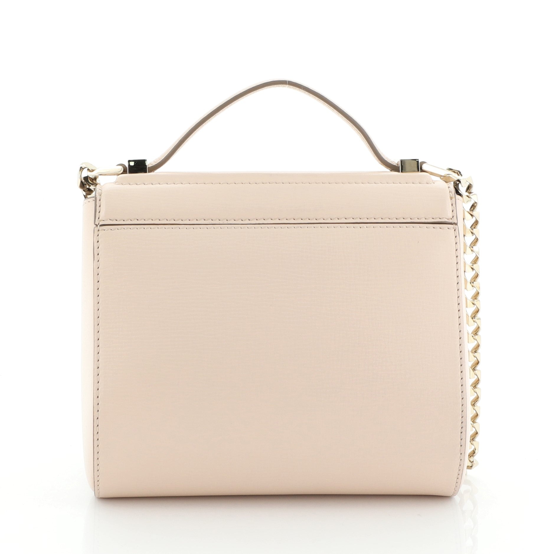 Chain Pandora Box Bag Leather Mini