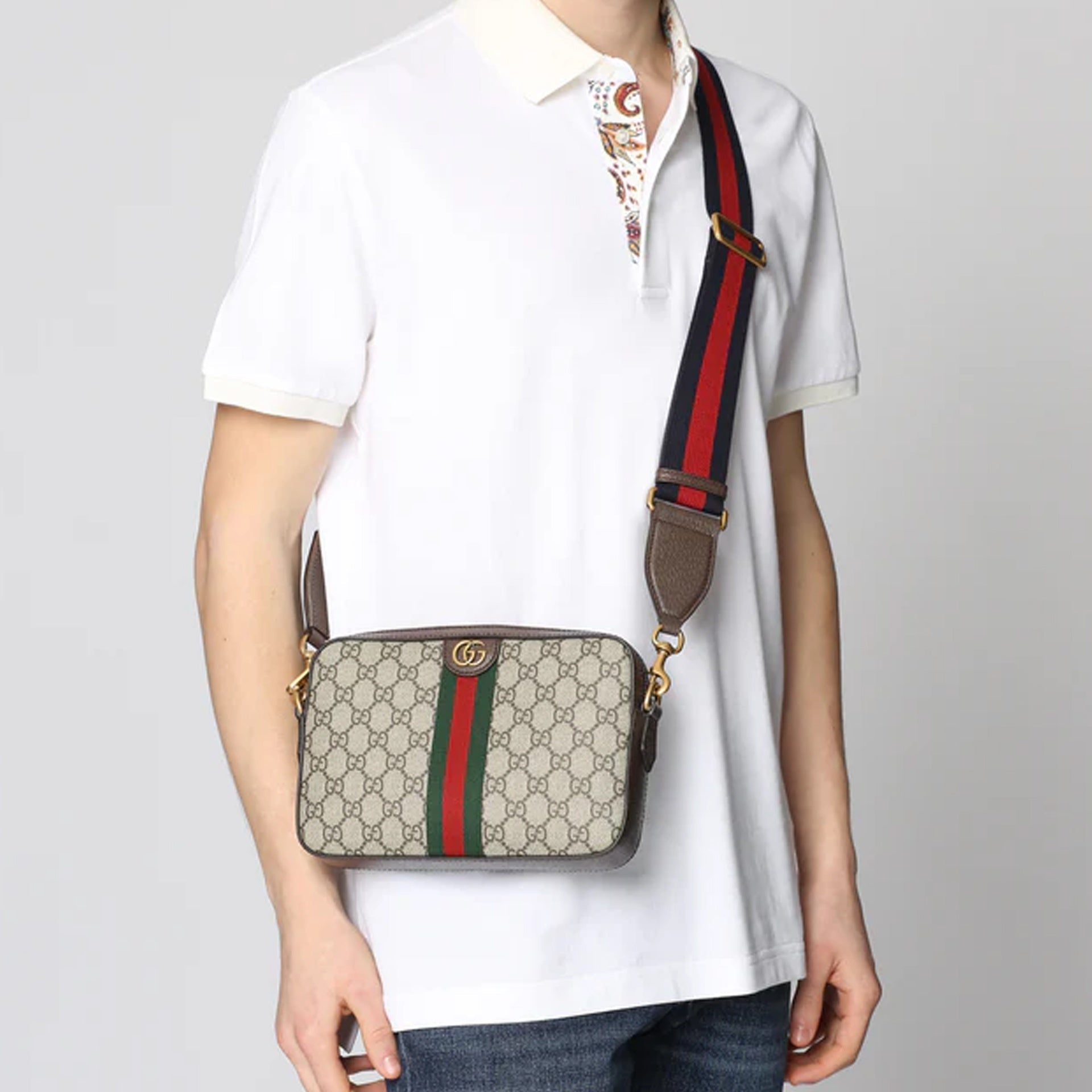 Gucci Ophidia Gg Supreme Shoulder Bag