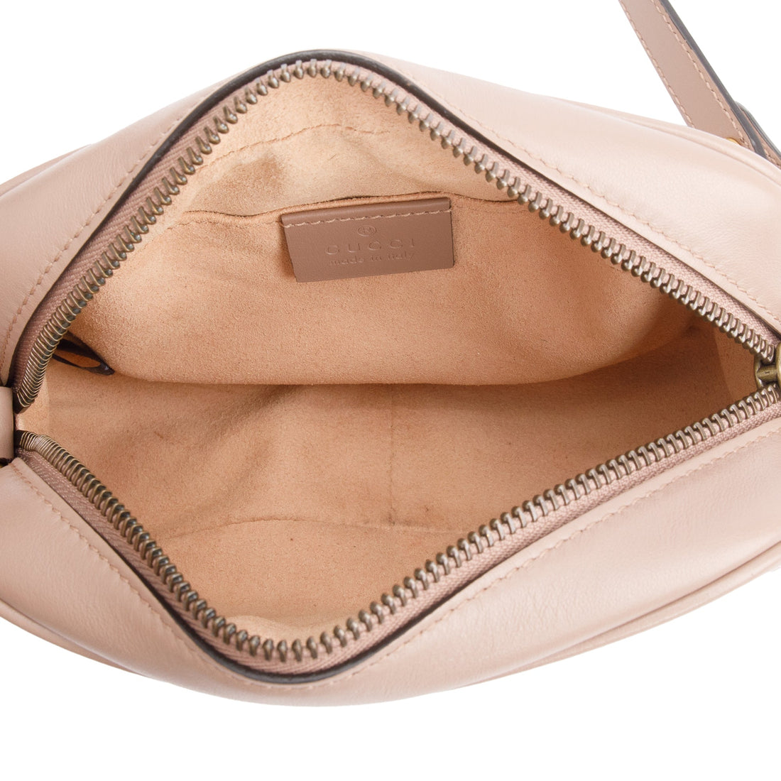 Gucci Beige Gg Marmont Matelasse Mini Shoulder Bag