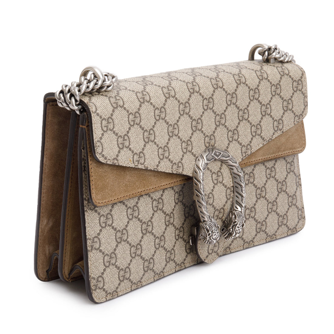 Gucci Gg Supreme Small Dionysus Shoulder Bag