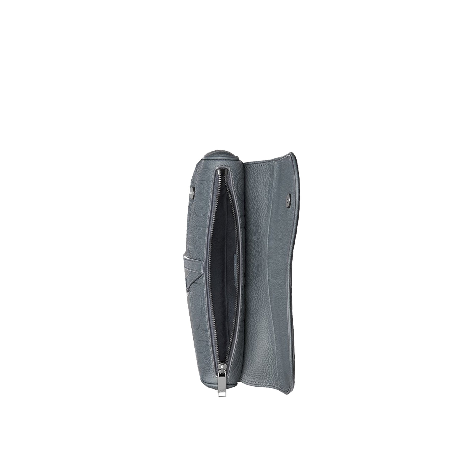 Saddle Bag In Deep Gray Dior Gravity Leather And Deep Gray Grained Calfskin