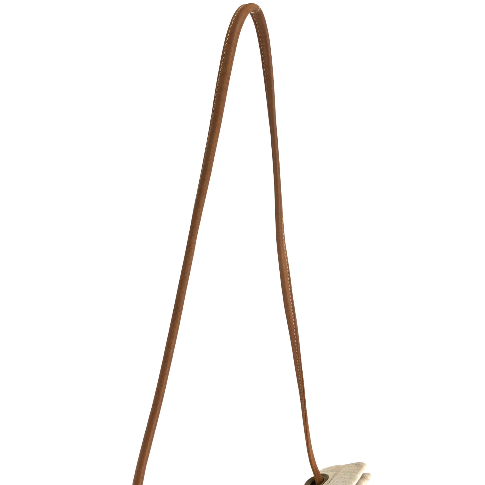 Hermes Handbag Shoulder Bag Ivory Vintage 67nuf6